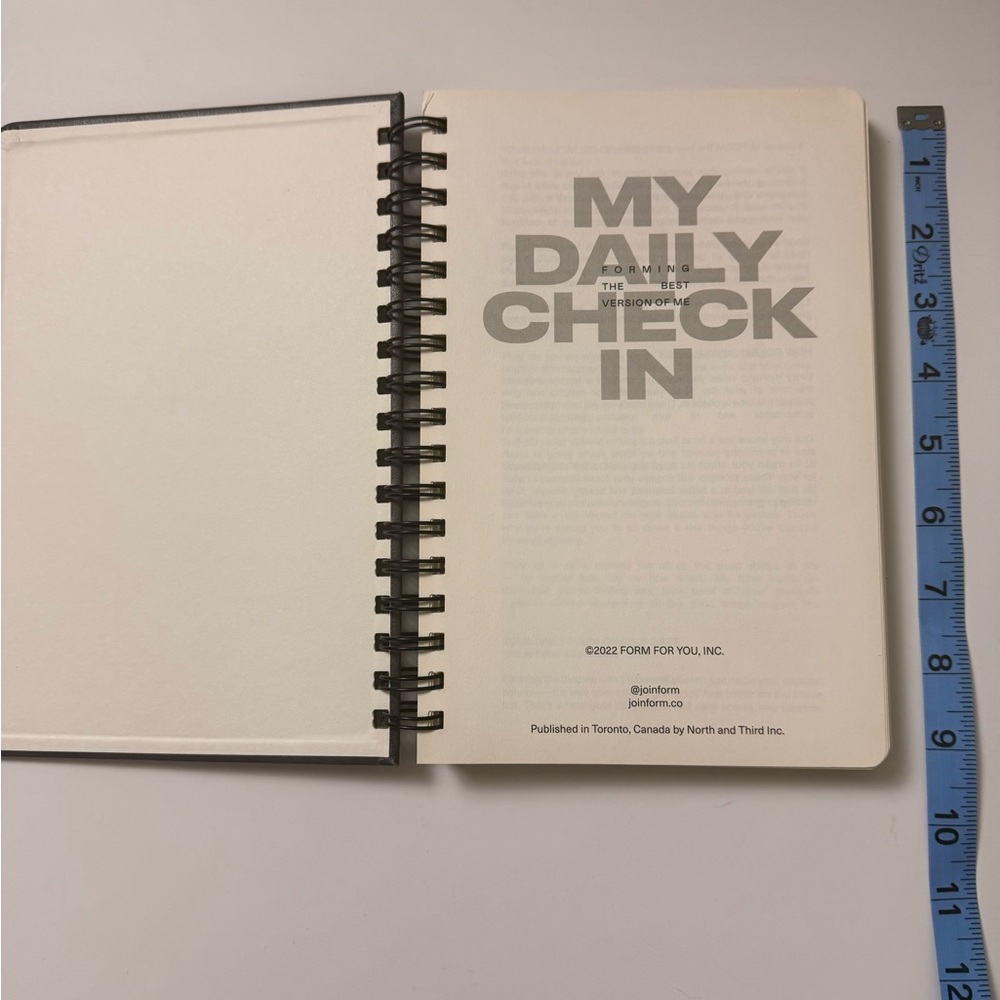 Unused Check In Journal - Picture 3 of 3